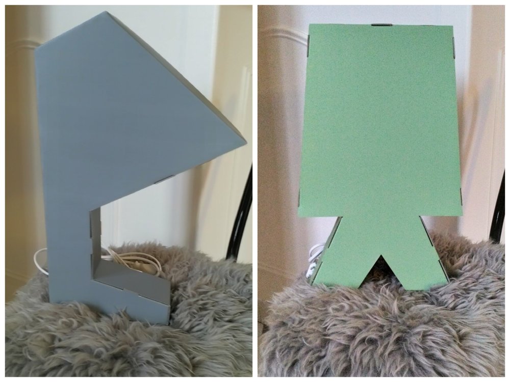 Lampes en carton Design Décoration