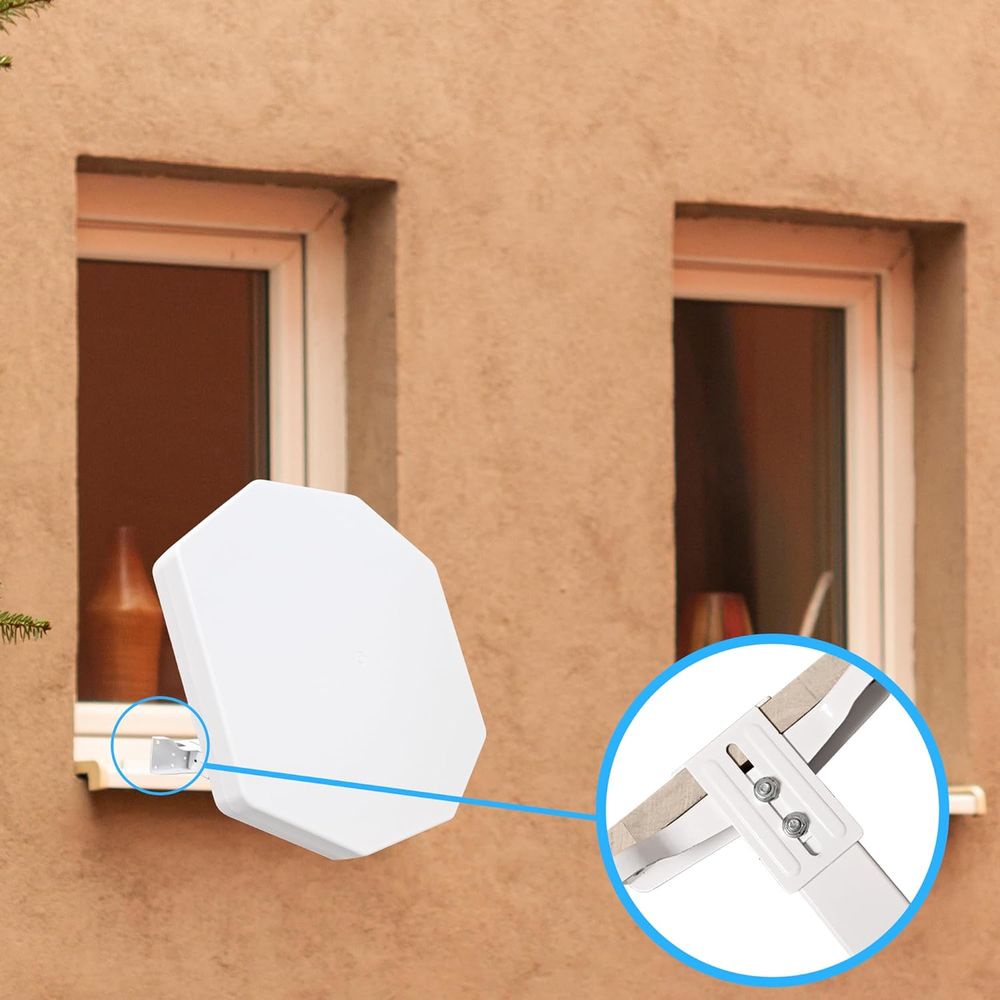 POWER SAT Parabole Plate avec 1 Port / 2 Sorties.... Photos/Video/TV