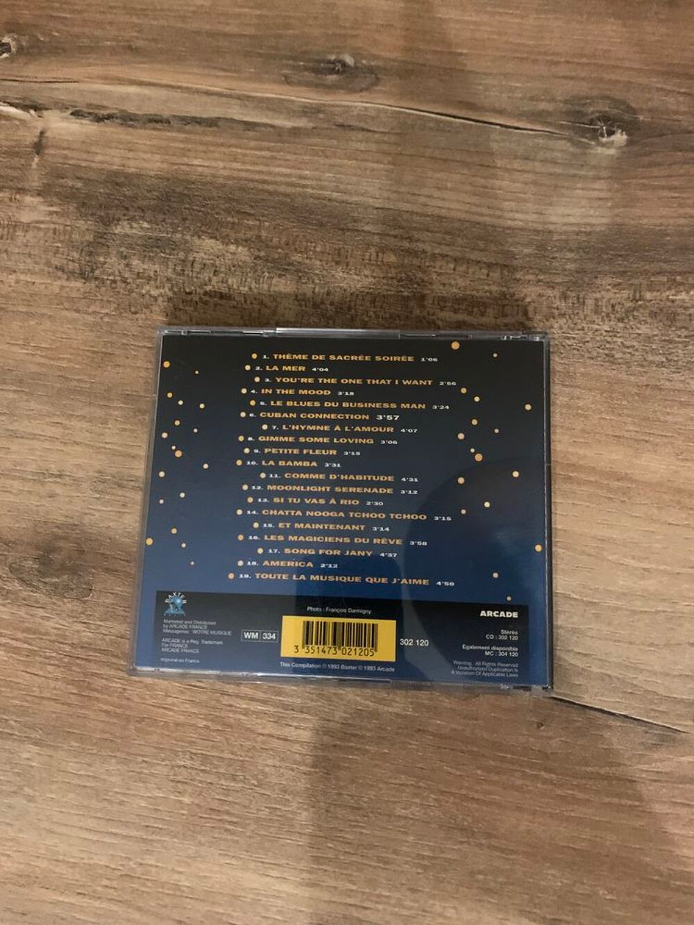 CD Ren&eacute; Coll le grand orchestre &acute;&acute; Sacr&eacute; soir&eacute;e &acute;&acute; CD et vinyles
