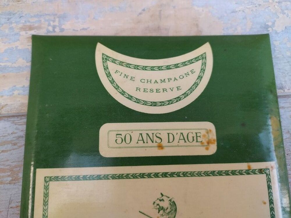 Glaco&iuml;de Publicitaire Cognac Marett &amp; Co Fine Champagne 