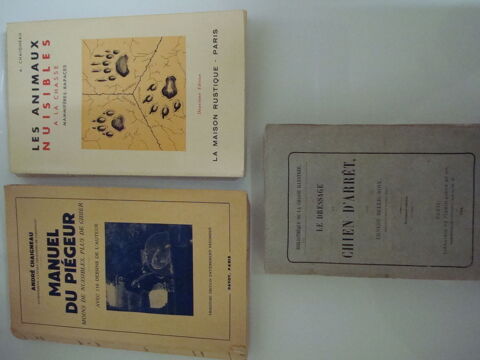 Livres anciens de chasse 20 Is-sur-Tille (21)
