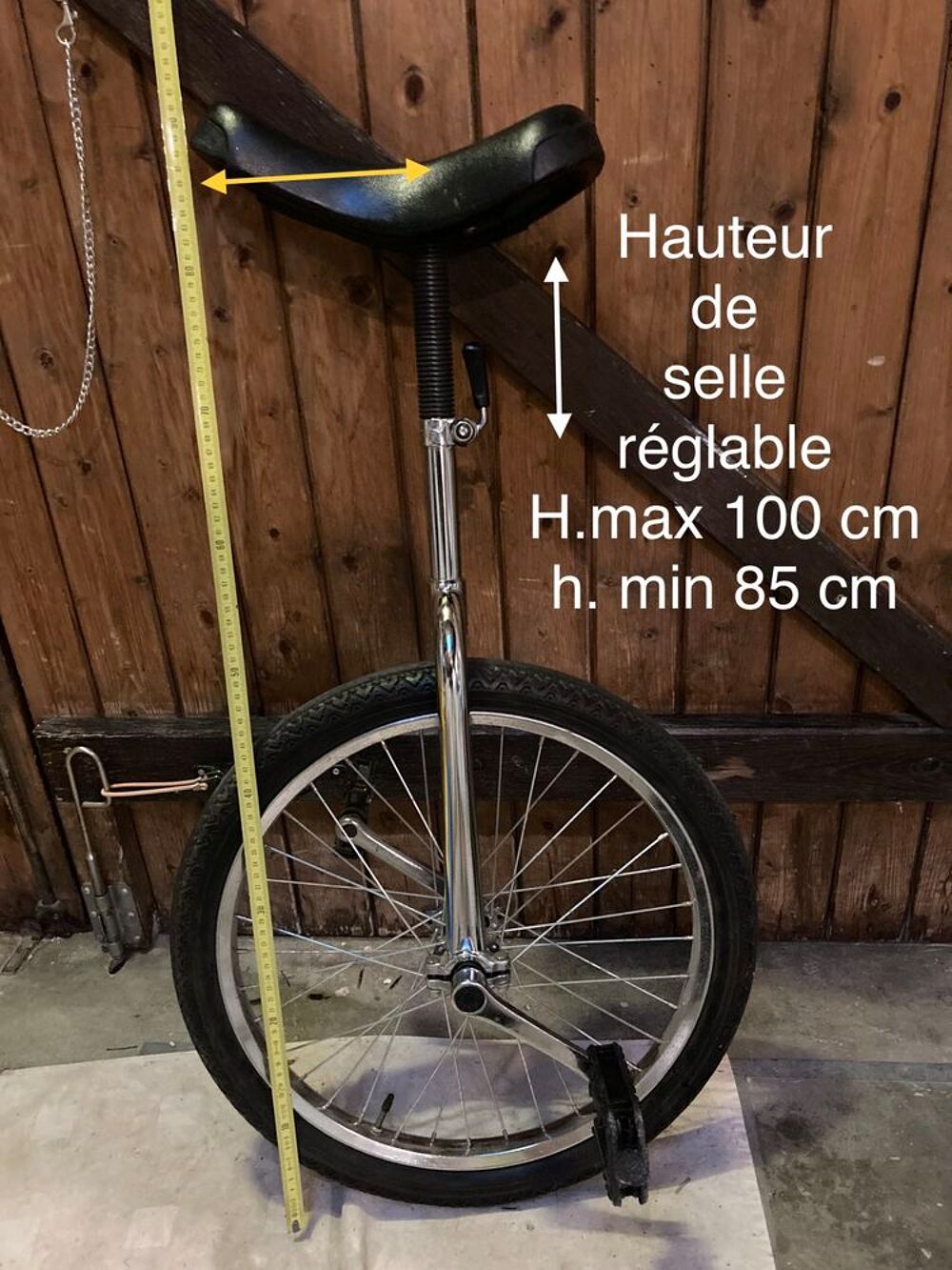 velo mono roue de marque Voltige uni cycle Sports