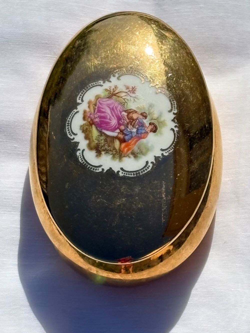 Boite &agrave; bijoux vintage Bavaria Décoration