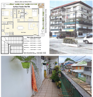  Appartement  vendre 3 pices 71 m