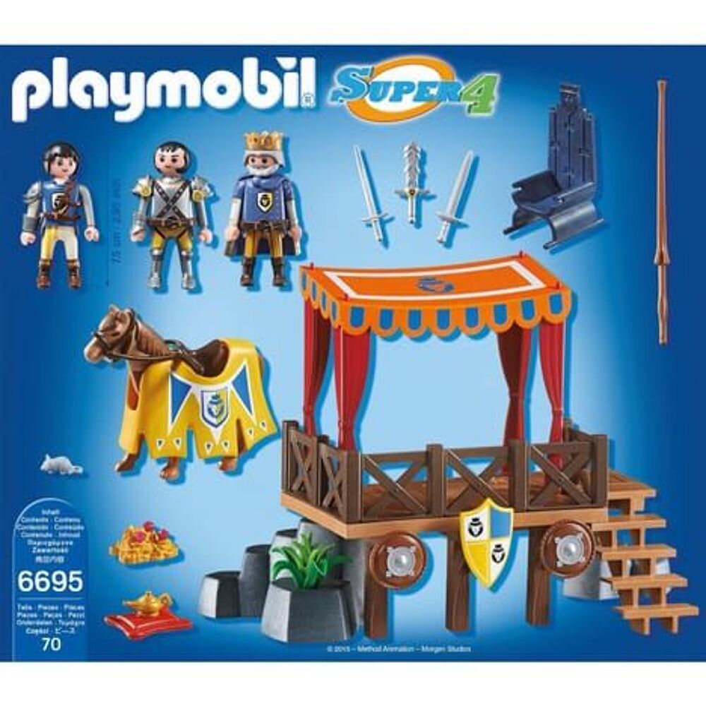 Playmobil Tribune avec Alex Super4 6695 Jeux / jouets