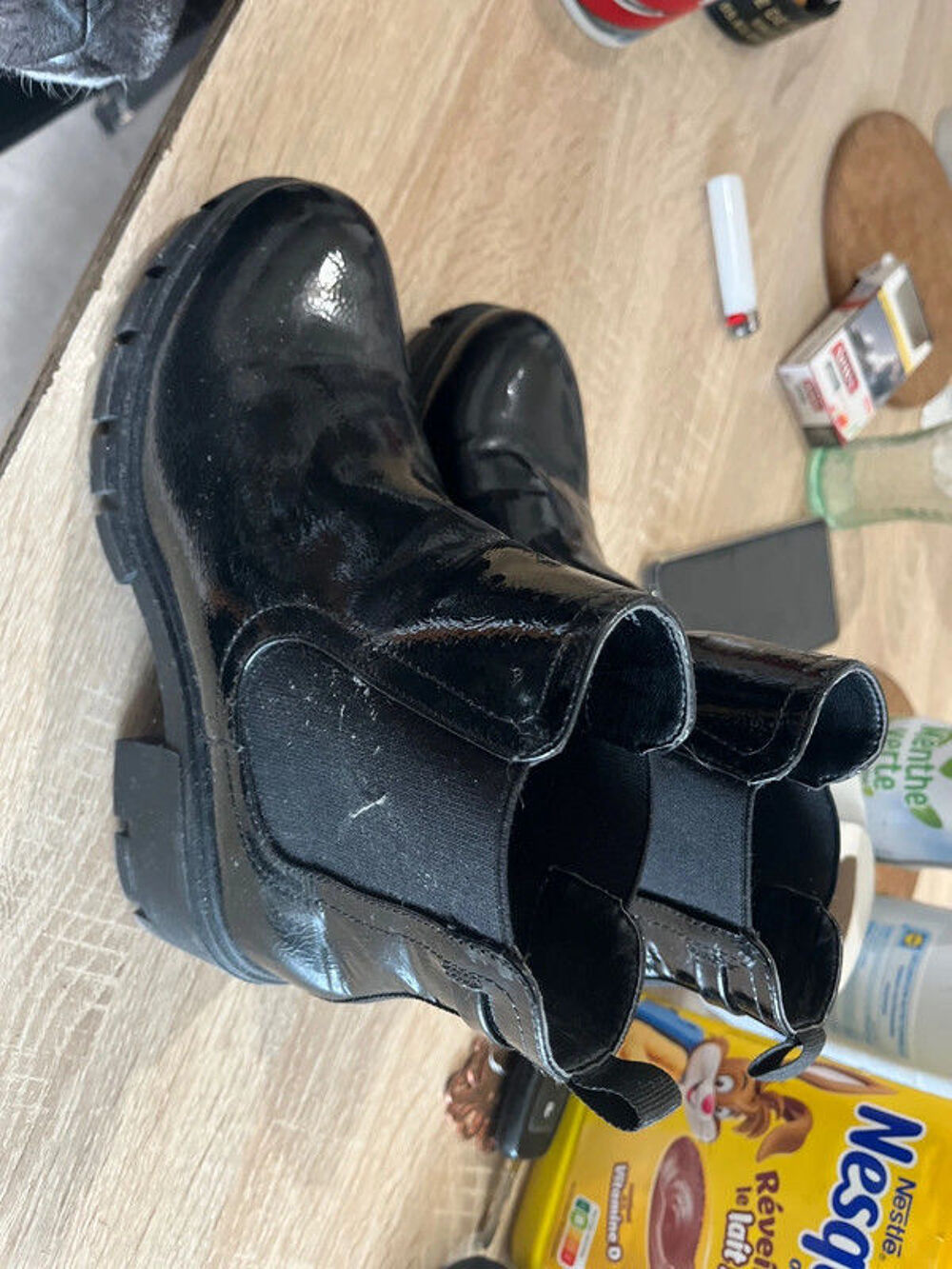 Bottine noir Chaussures
