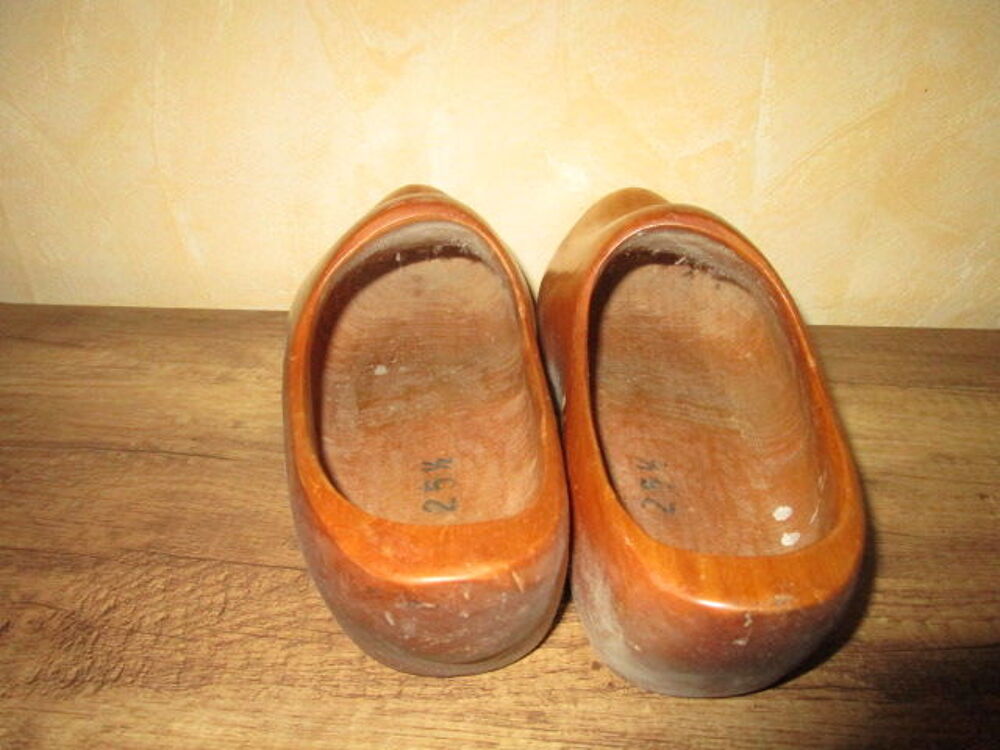 VIEUX SABOT BOIS Jardin