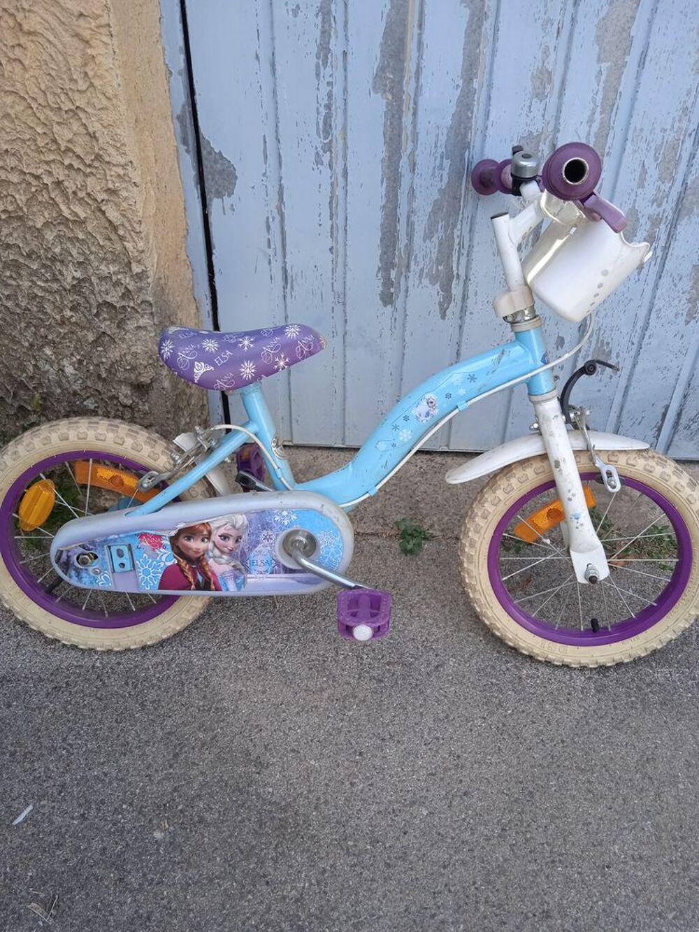 Velo la reine des neiges 14 pouces shop