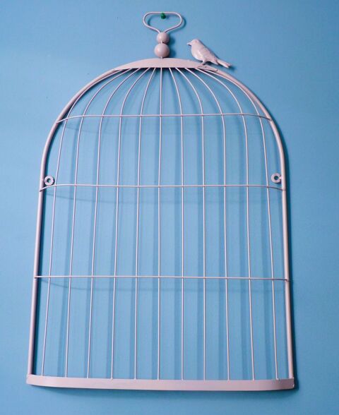 Dcoration cage  oiseaux bijoux, cartes postales rose tbe 10 Brienne-le-Chteau (10)
