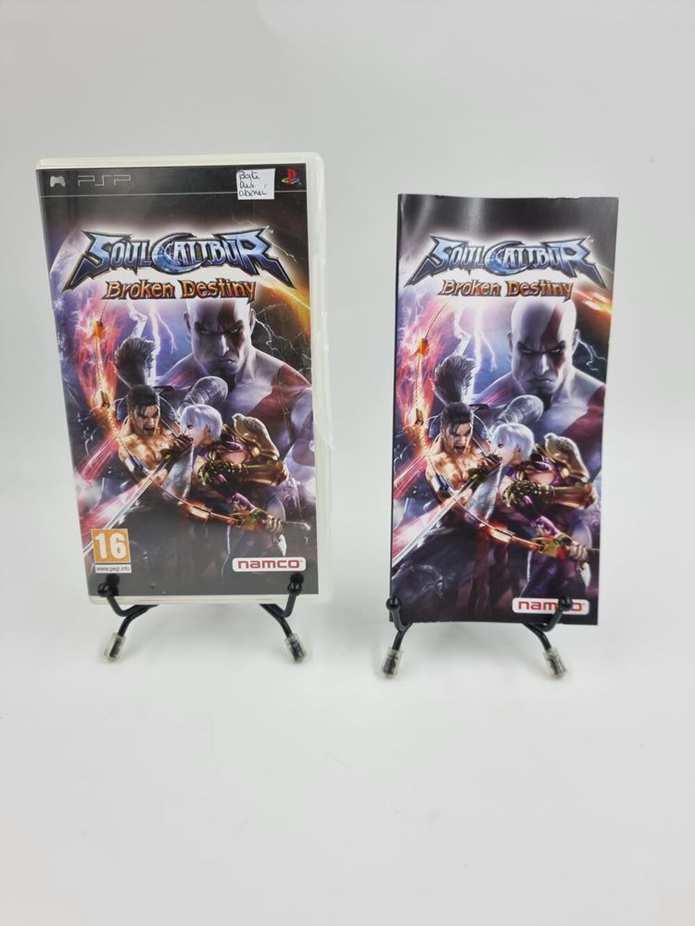 Jeu PSP Soulcalibur : Broken Destiny en boite, complet Consoles et jeux vid�os