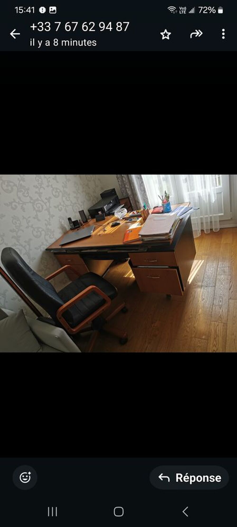 Ensemble bureau vintage Meubles