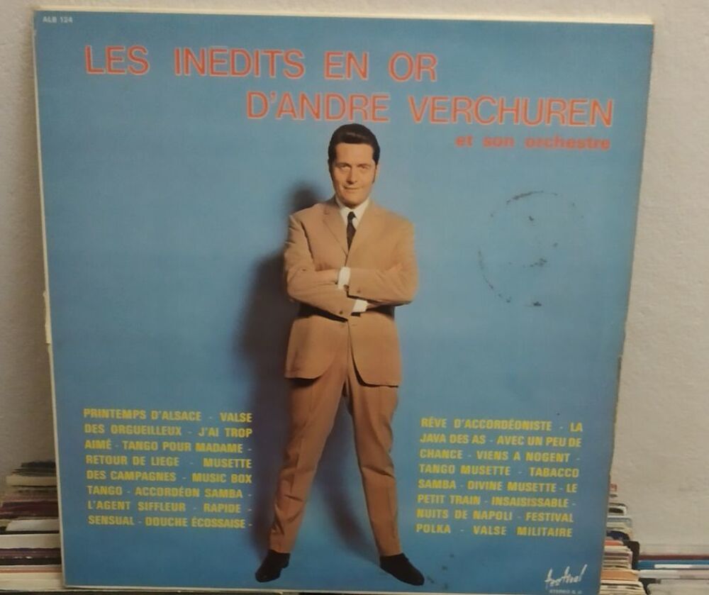 Double album Les in&eacute;dits D'Andr&eacute; Verchuren CD et vinyles