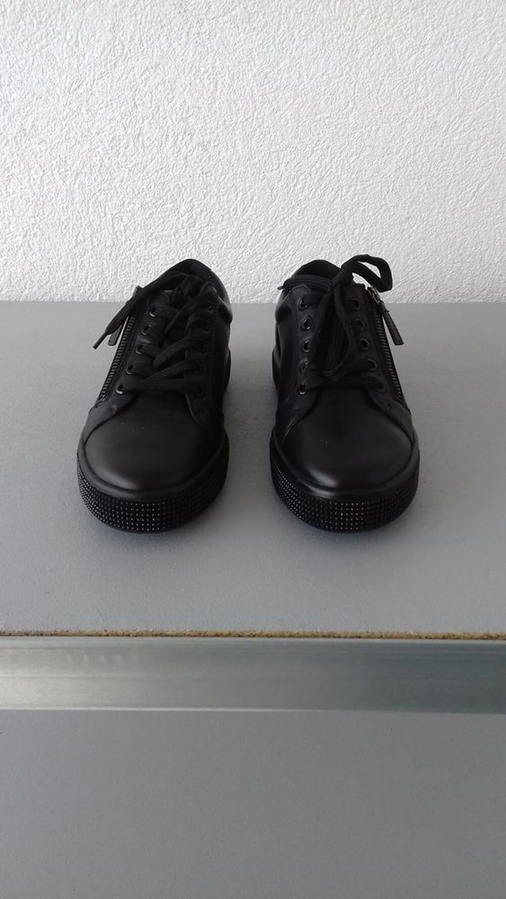  CHAUSSURES GEOX NOIRES CUIR Chaussures
