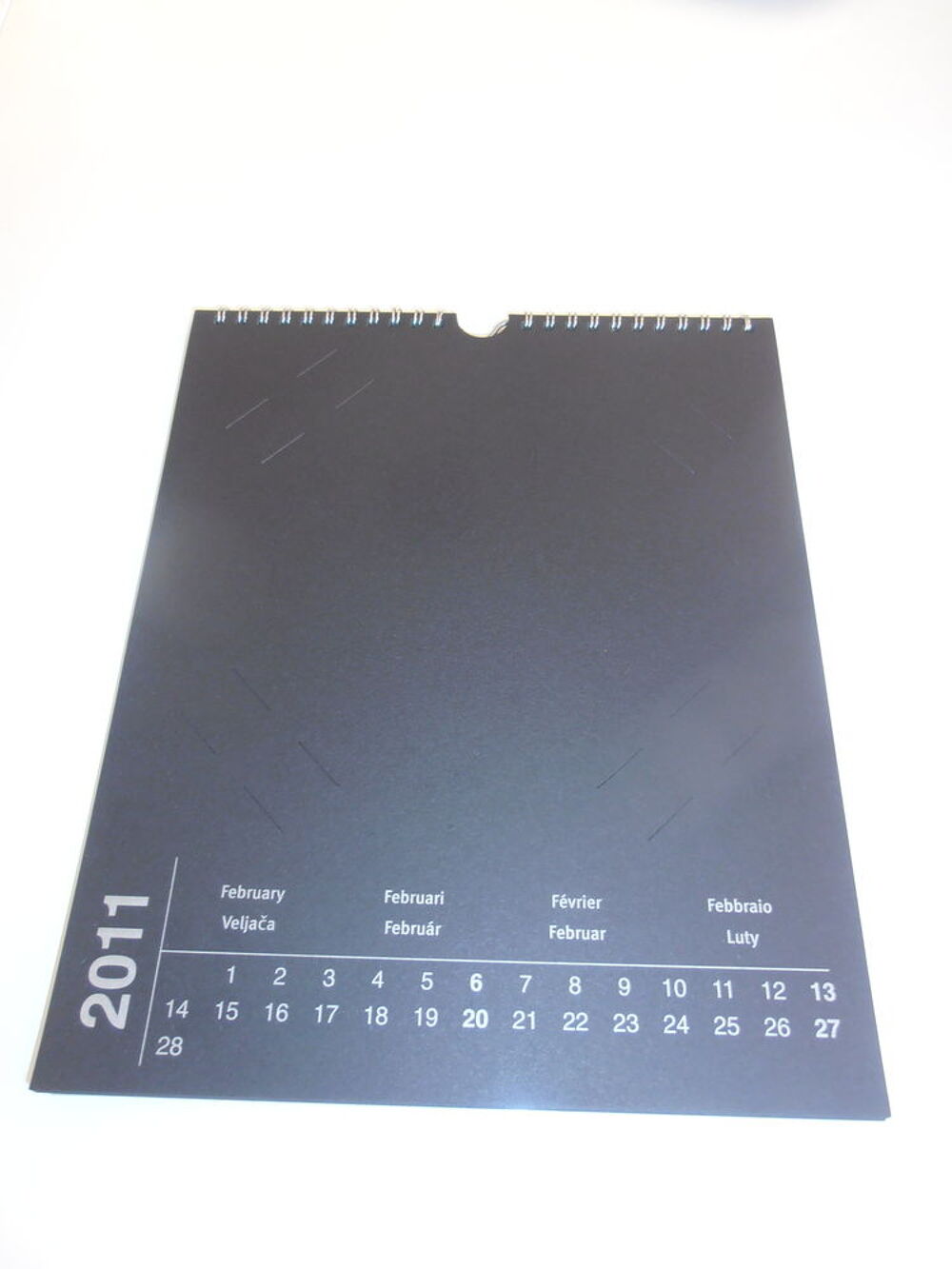 Calendrier noir personnalisable (45) Décoration