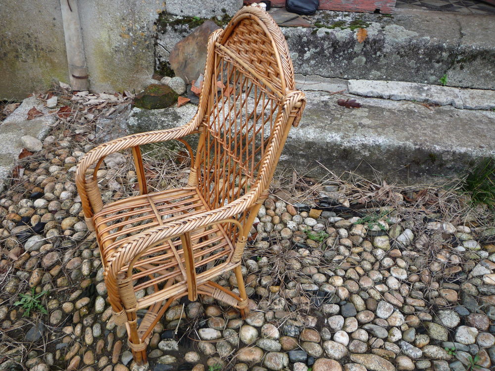 Fauteuil enfant en rotin Meubles