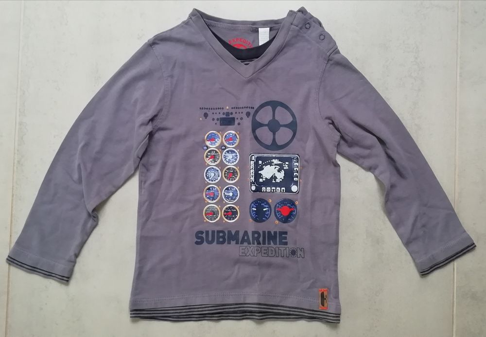 T-shirt manches longues Oba&iuml;bi 3 ans Vêtements enfants