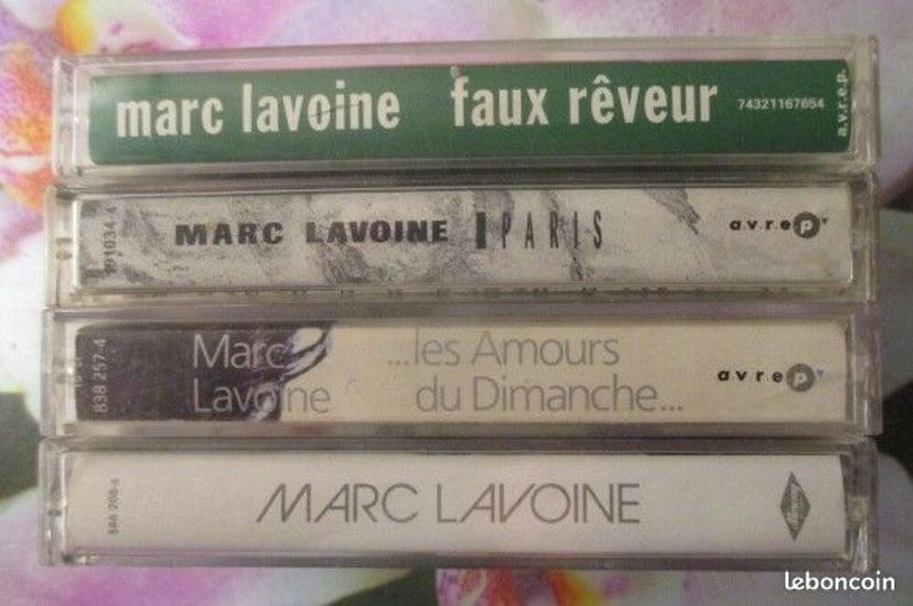 Cassettes audio Marc Lavoine CD et vinyles