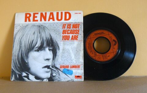 SP RENAUD : It is not because you are - Polydor - 1980 6 Argenteuil (95)