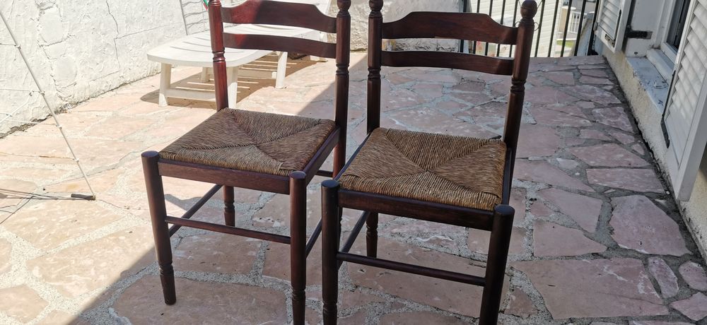 CHAISES BOUS PAILLEES Meubles