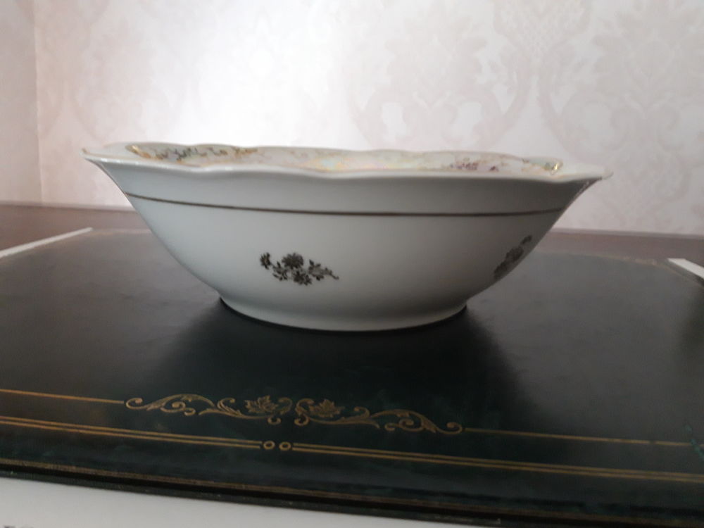 Service &agrave; th&eacute; et &agrave; desserts en porcelaine fine Colombia 1950 Décoration