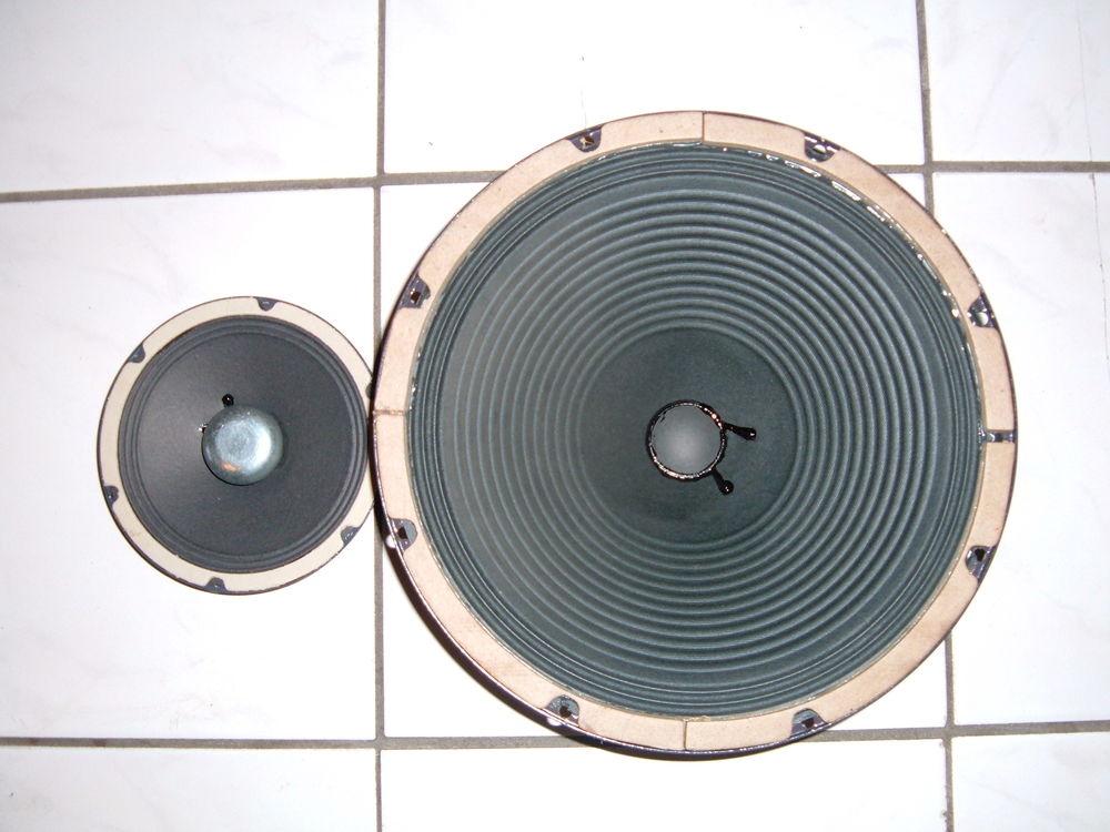 BLUE cone speaker for GUITAR amplifier instrument 60' 70' Instruments de musique