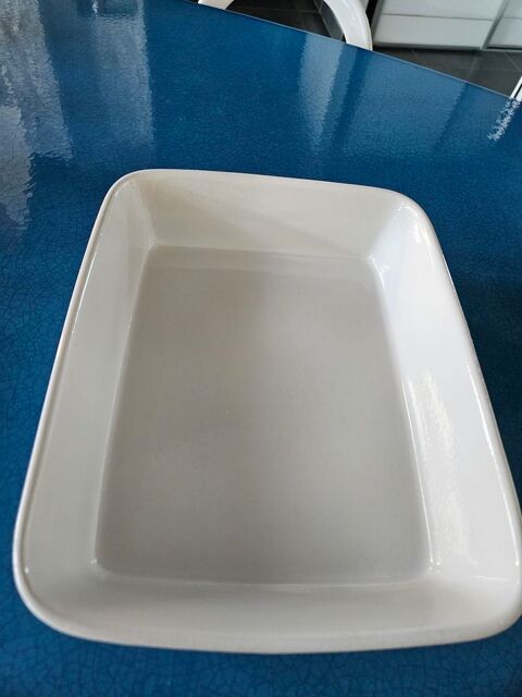 Grand plat en gr�s 34x27 cm 8 Villars (42)