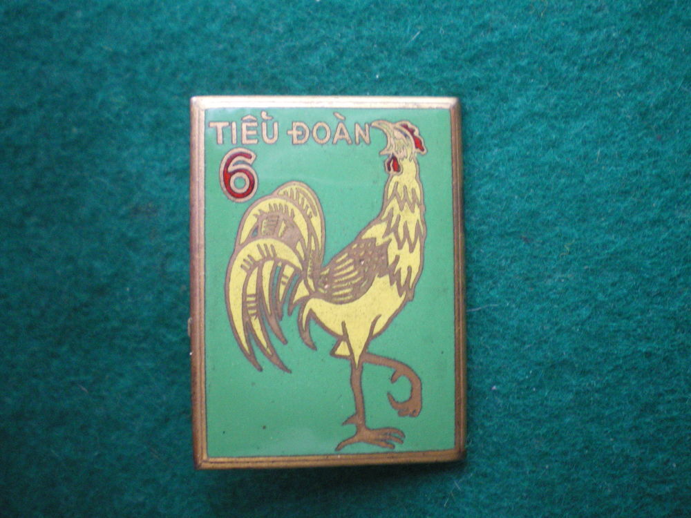 Insigne de Gendarmerie - 6&deg; Bataillon Vietnamien. 