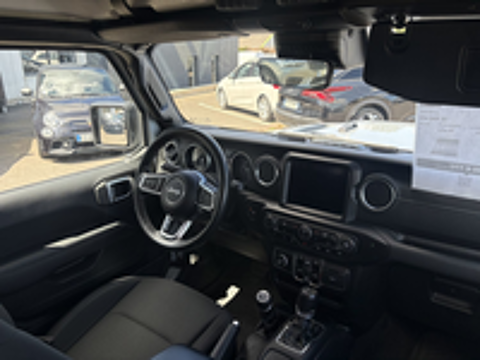 Wrangler Unlimited 4xe 2.0 l T 380 ch PHEV 4x4 BVA8 Sahara 2022 occasion 22500 Kerfot