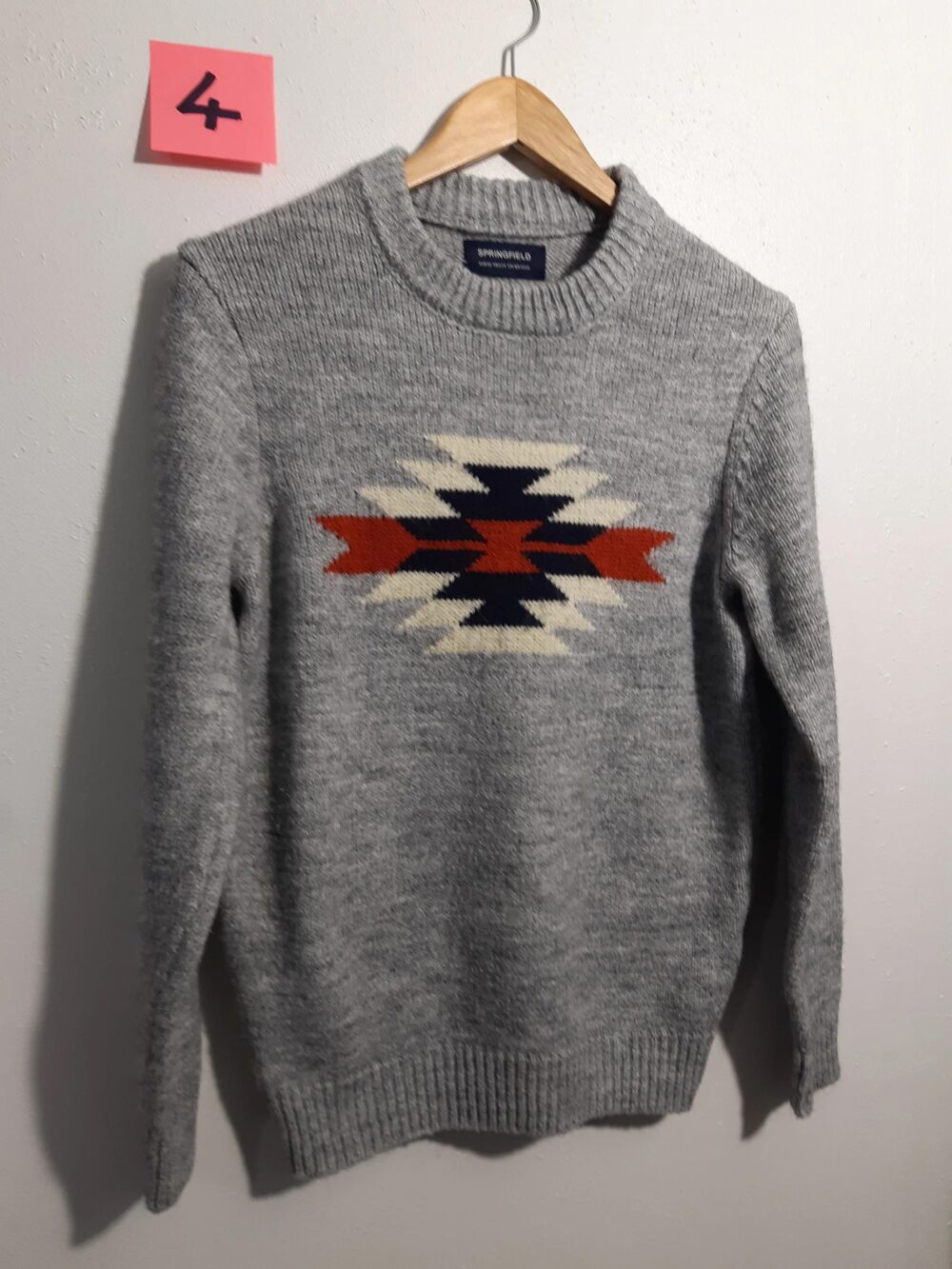 Pull Gar&ccedil;on Gris - Springfield Vtements enfants