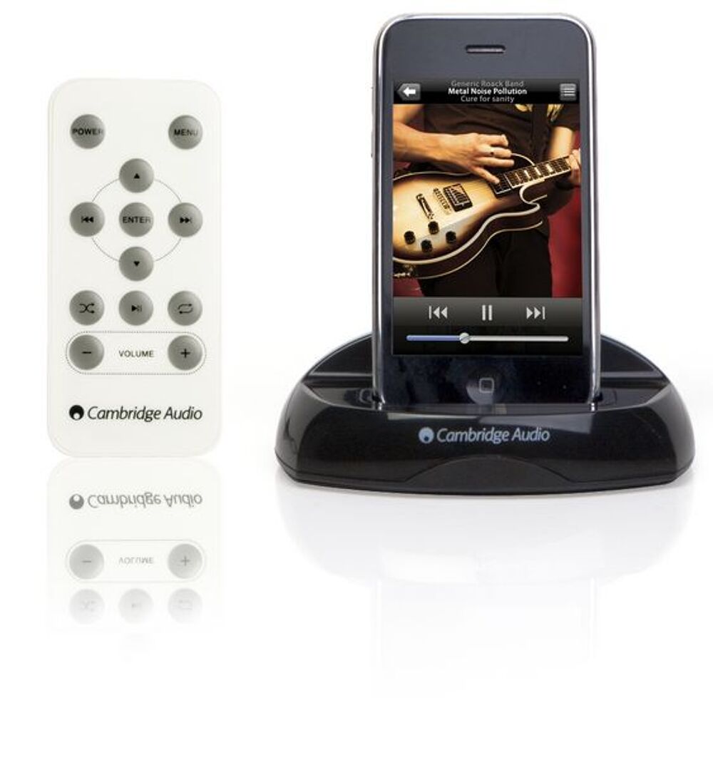 CAMBRIDGE AUDIO iD10
Station d'accueil iPod&reg; / iPhone Audio et hifi