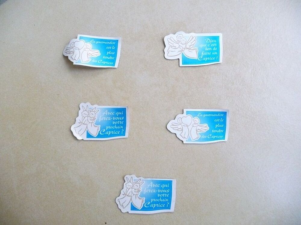 5 magnets Caprice des Dieux 