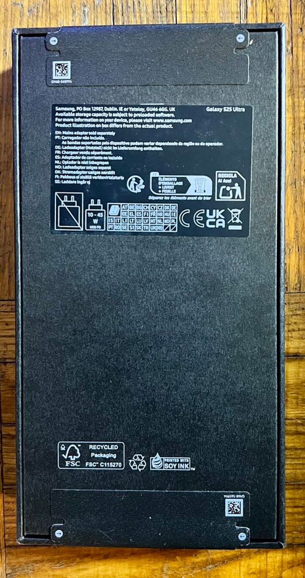 Samsung Galaxy S25 Ultra 1To 12Go 5G Noir Absolu Titane NEUF Téléphones et tablettes
