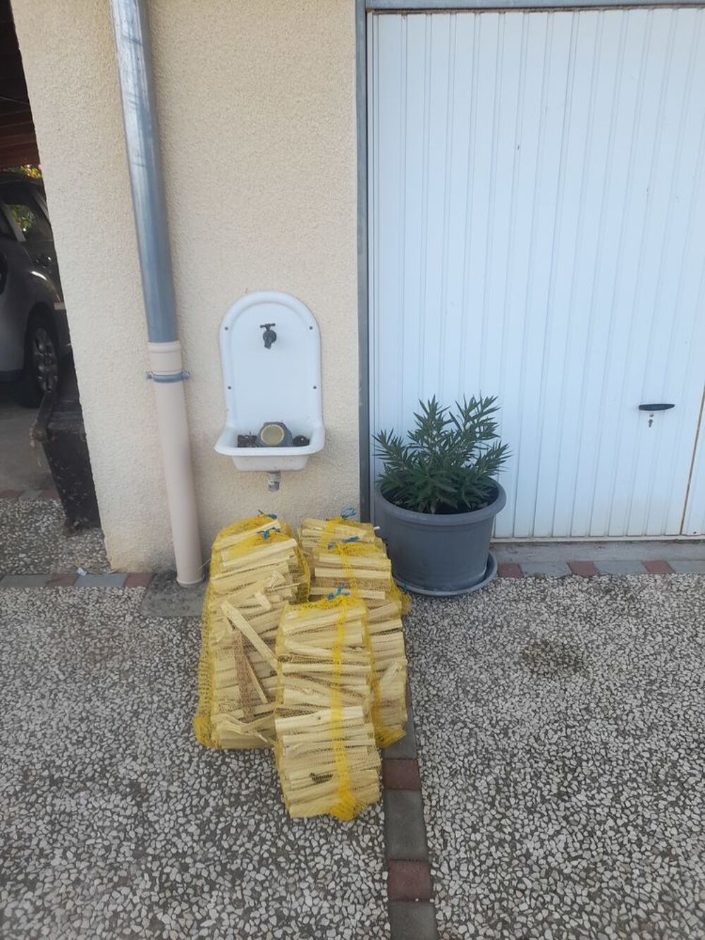 Petite bois d'allumage Jardin