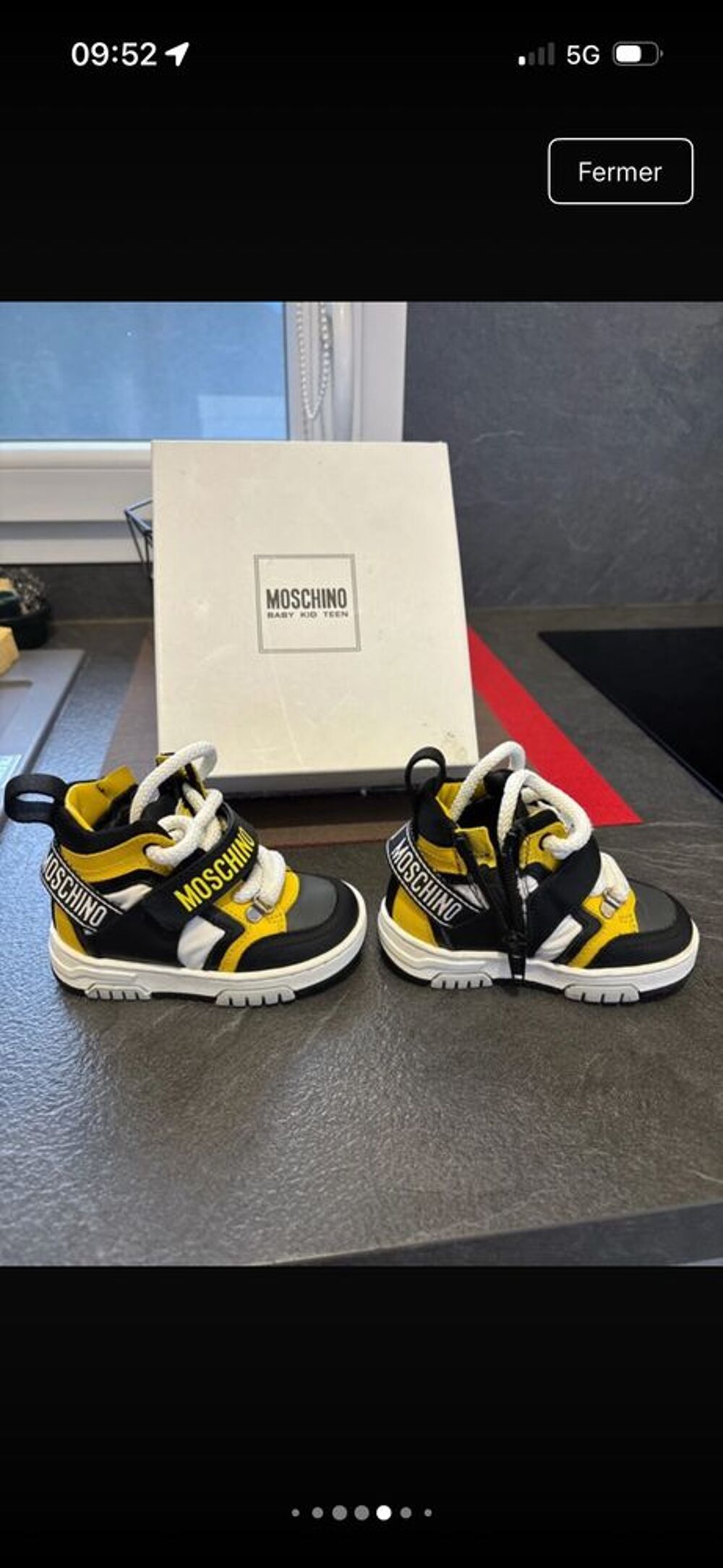 basket moschino b&eacute;b&eacute; Chaussures enfants