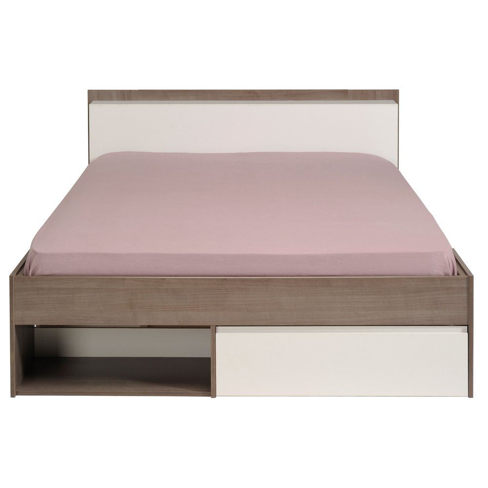 Lit 2 places 160&times;200 cm avec sommier Meubles