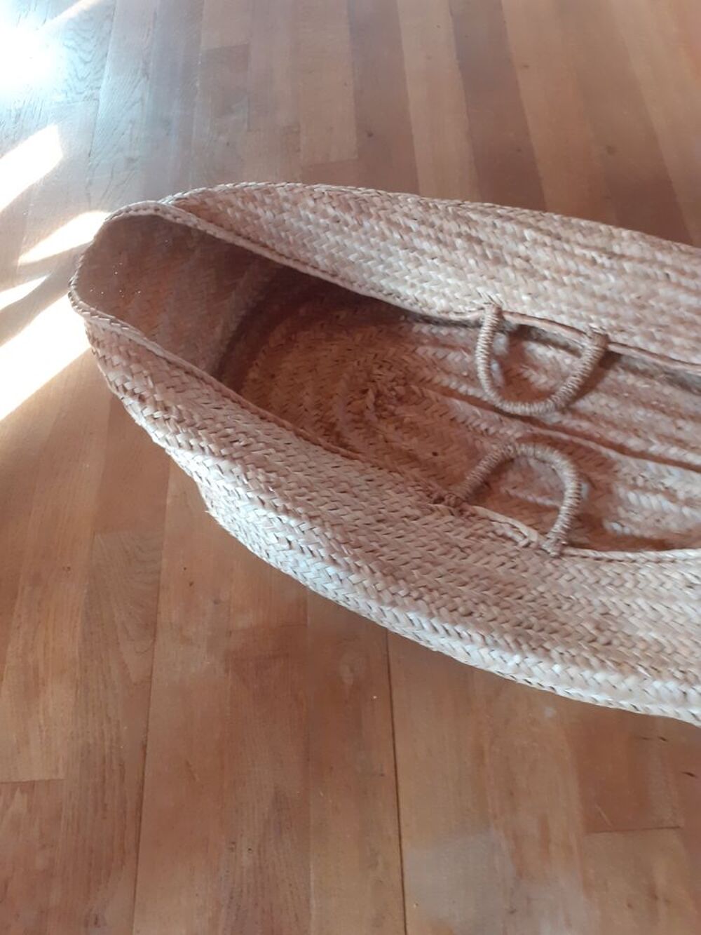 Panier osier pour b&eacute;b&eacute; Puériculture