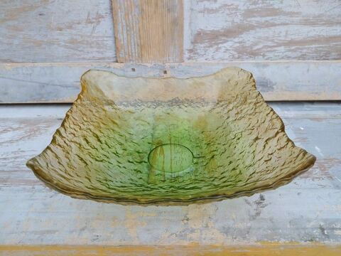 Coupe � Fruits Saladier Verre Givr� Vintage 
30 Loches (37)