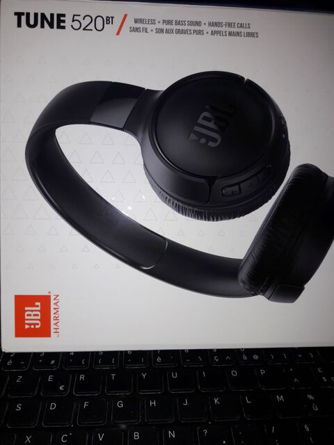 Casque audio Jbl Tune 520BT Noir 40 Vitry-sur-Seine (94)