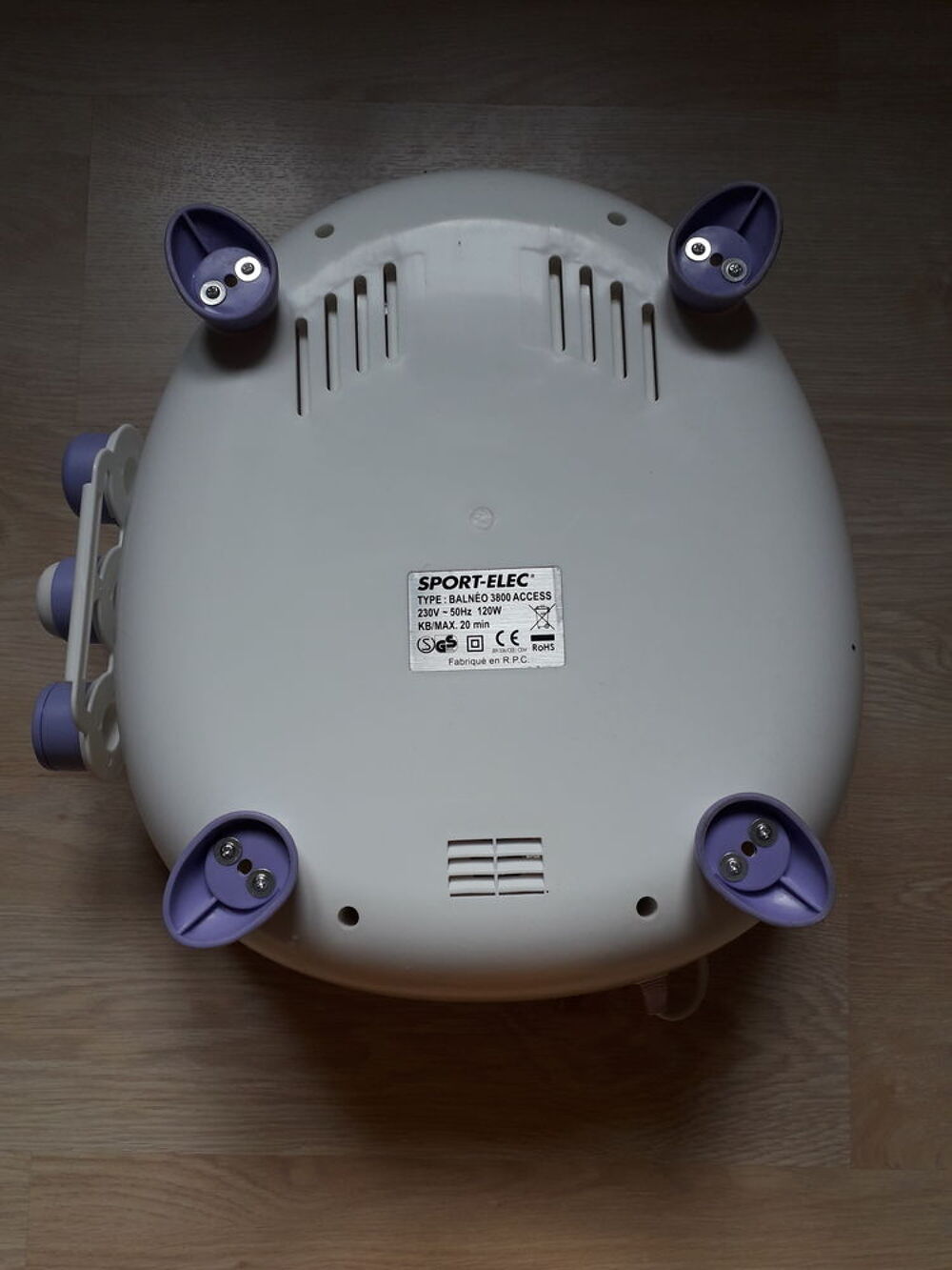 Baln&eacute;oth&eacute;rapie bain de pieds SPORT-ELEC Sports