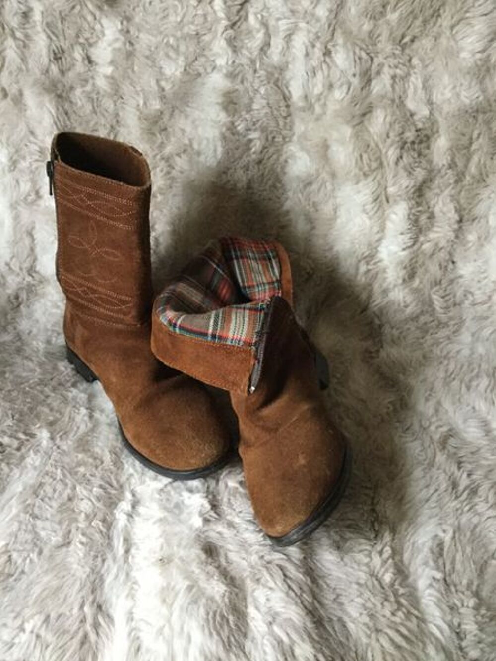 bottes en daim taille 36 Chaussures