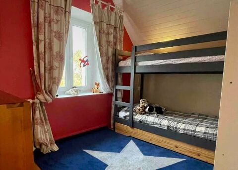 lit superpos� IKEA peint en gris Crozon (29)