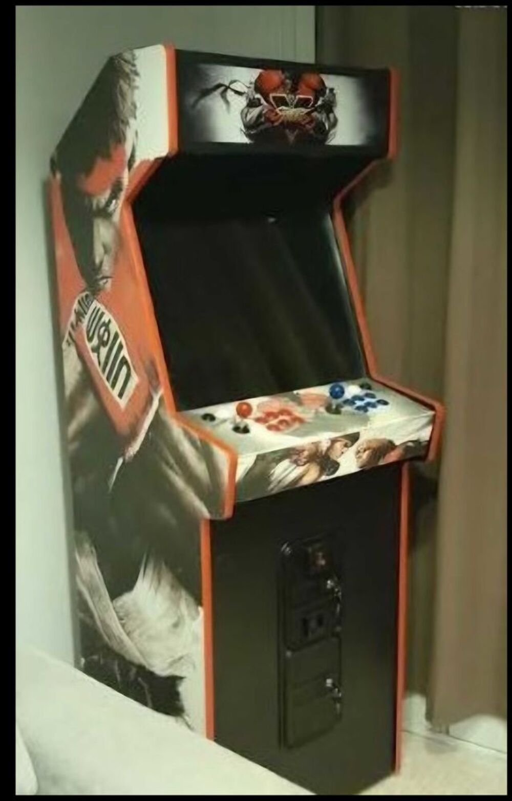 Borne Arcade avec 1400 Jeux €" Monnayeur 1€ &amp; 2€ Consoles et jeux vidéos