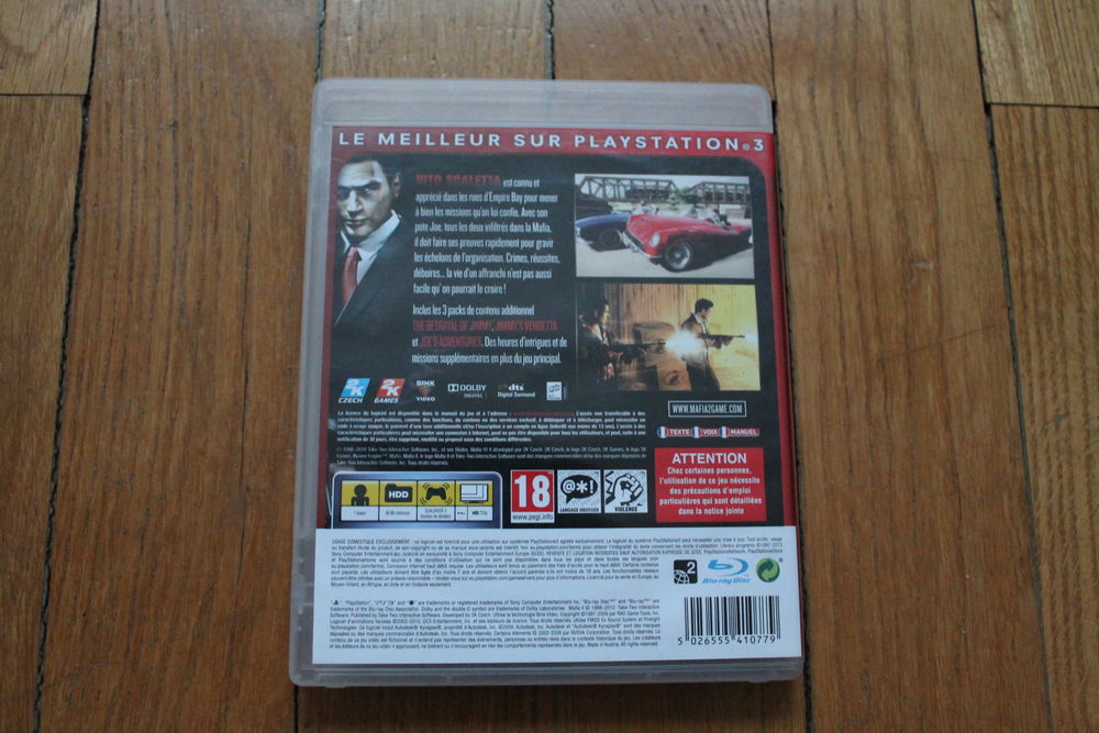 JEU VIDEO MAFIA II PS3 Consoles et jeux vidéos