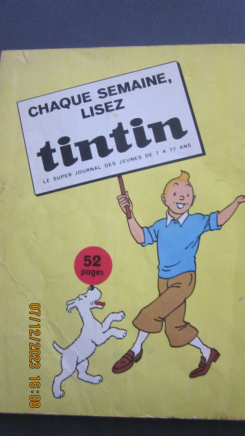BD SPAGHETTI A VENISE DE DINO ATTANASIO DE 1965 TINTIN 
Livres et BD