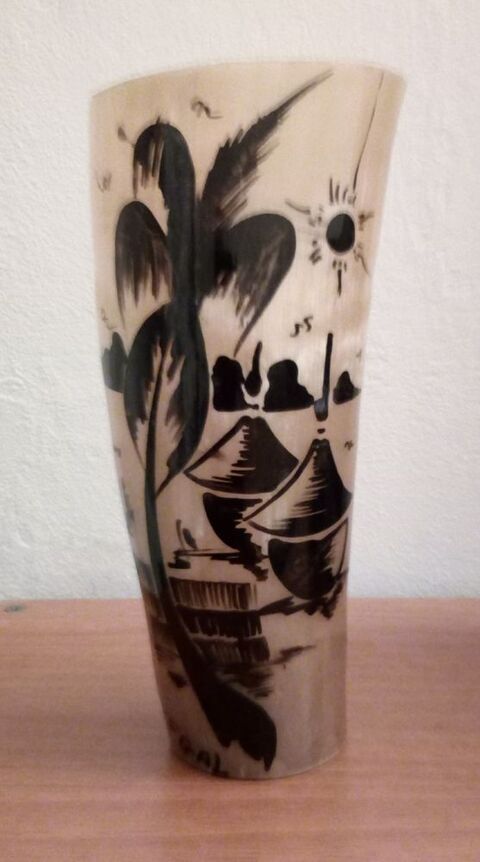 Pot  en corne de Zbu 20 La Courneuve (93)