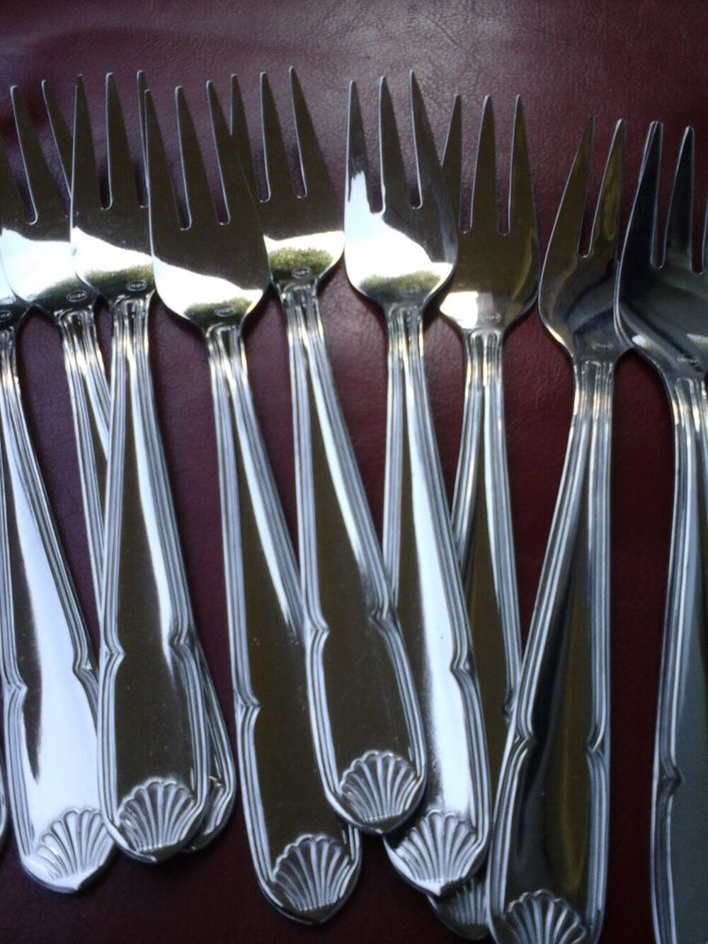 Couteaux/fourchettes &agrave; poisson Cuisine
