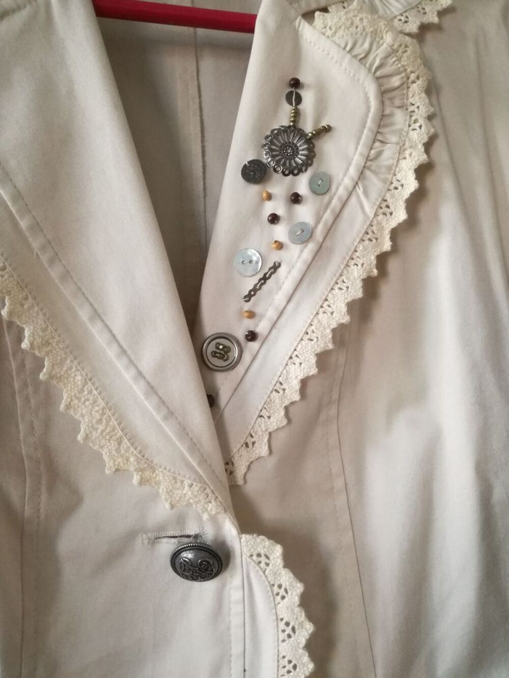 Veste &eacute;cru Vêtements