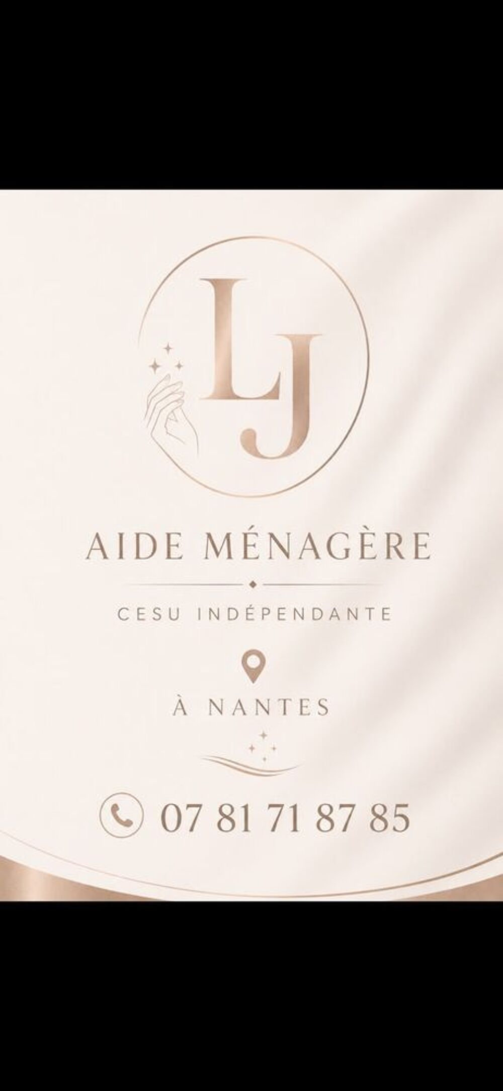   femme de ménage 