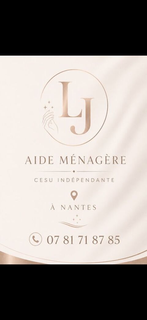 femme de m&eacute;nage 0 44300 Nantes
