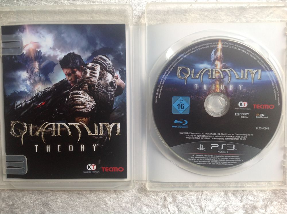 QUANTUM THEORY PS3 Envoi Possible
Consoles et jeux vid�os